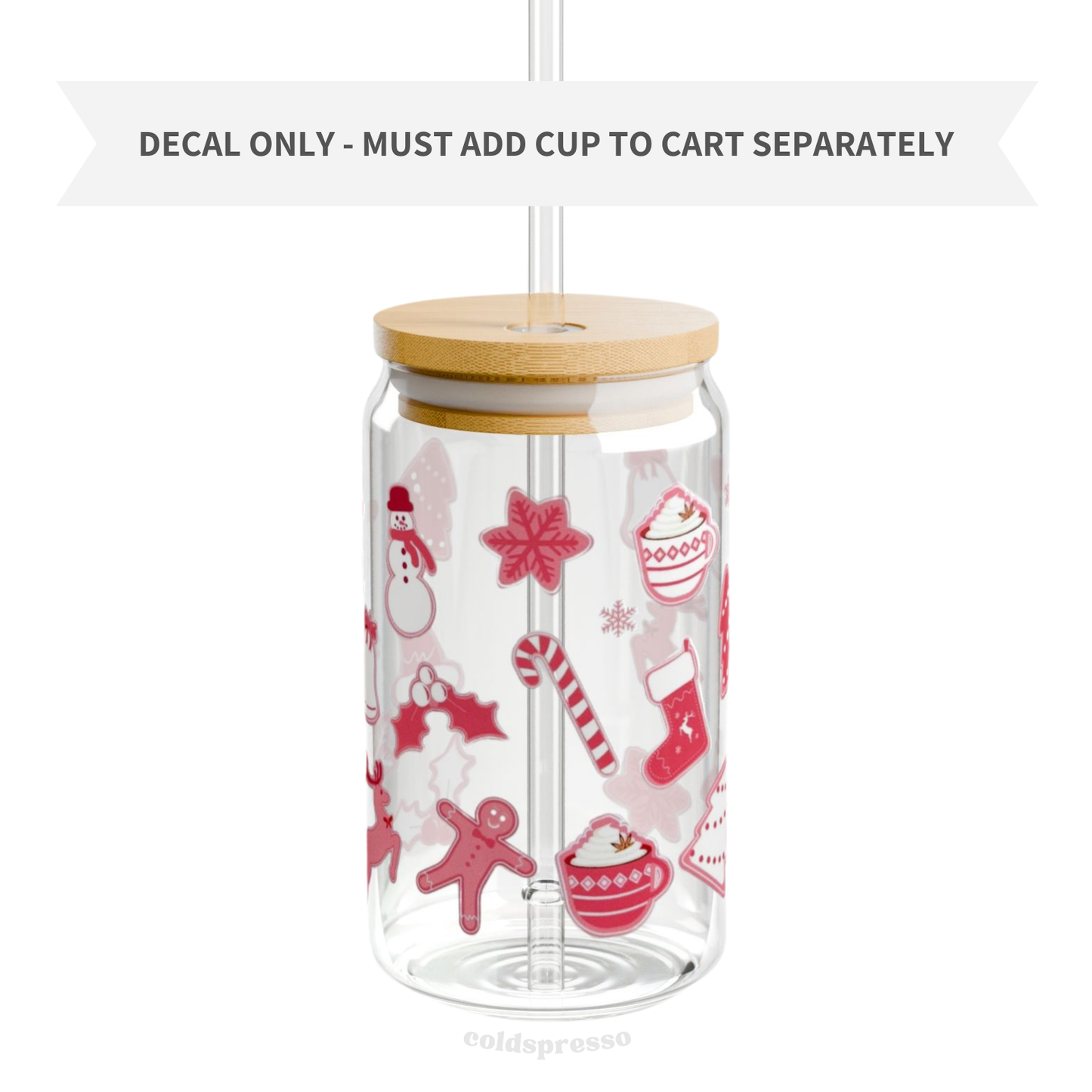 Cup Wrap #133 | Christmas Collection