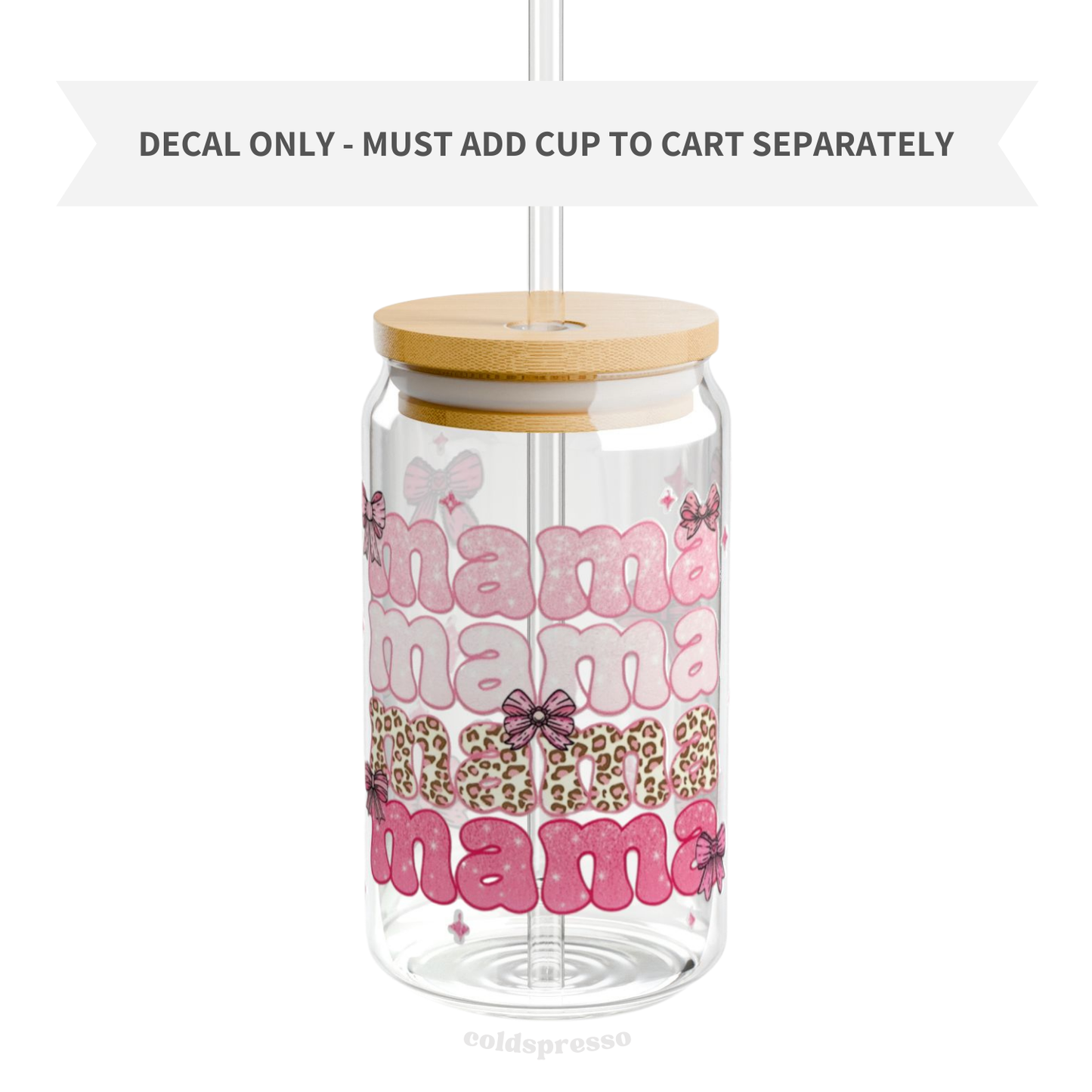 Cup Wrap #394 | Mom Collection