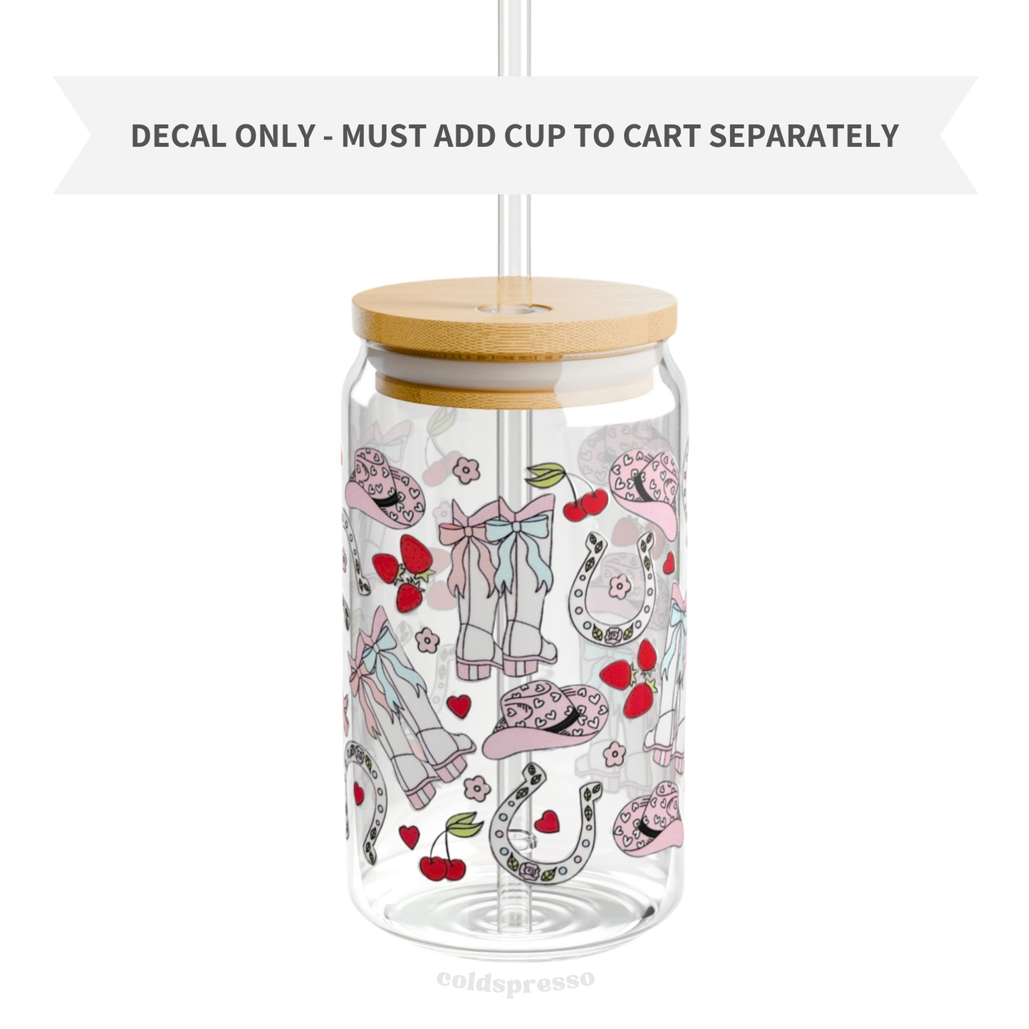 Cup Wrap #130 | Girly Collection