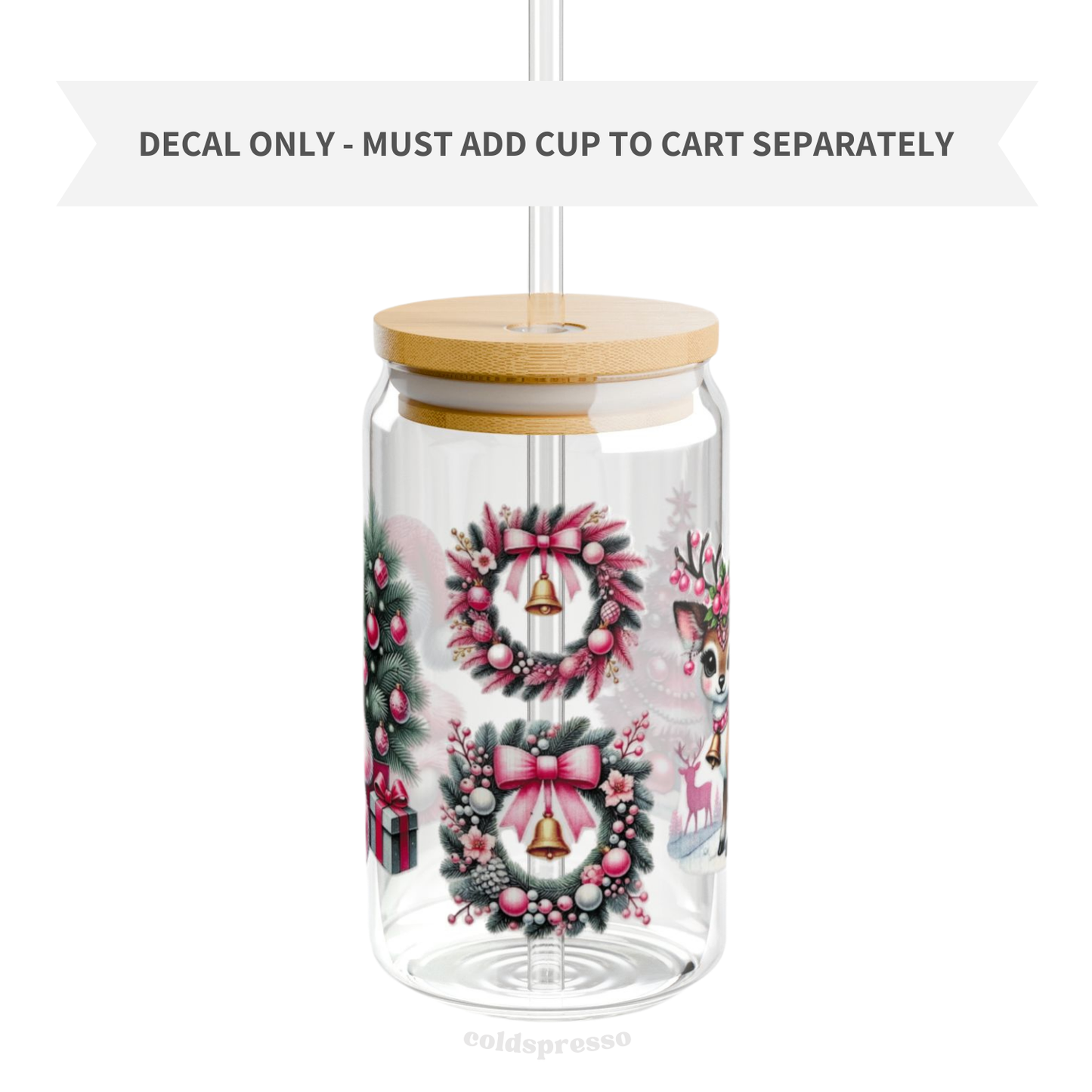 Cup Wrap #184 | Christmas Collection