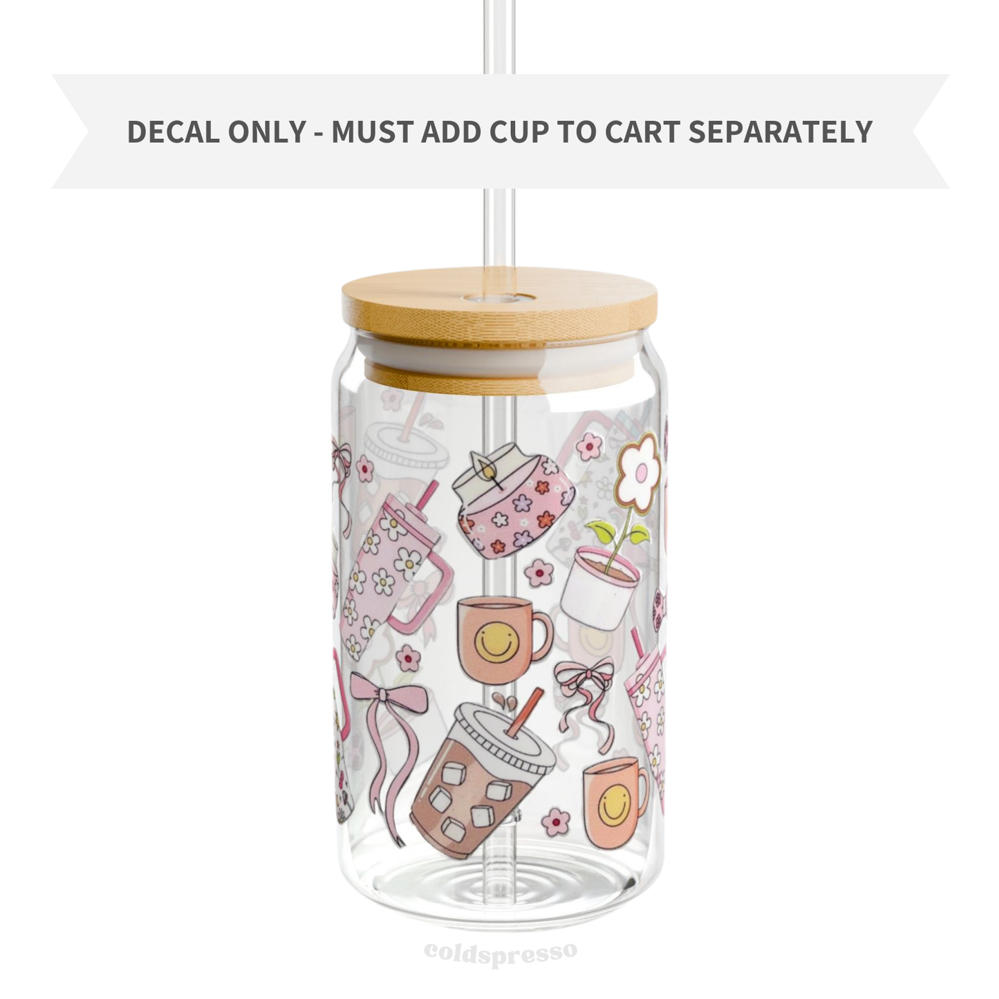 Cup Wrap #131 | Girly Collection