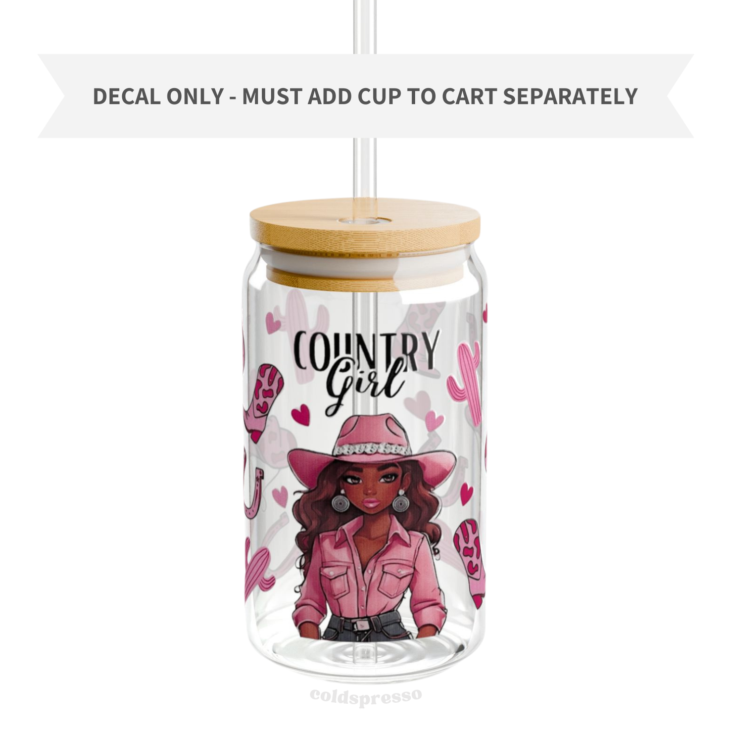 Cup Wrap #245 | Girly Collection