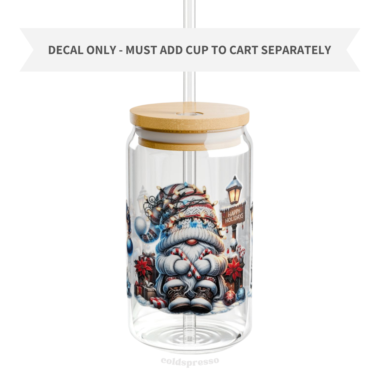 Cup Wrap #183 | Christmas Collection