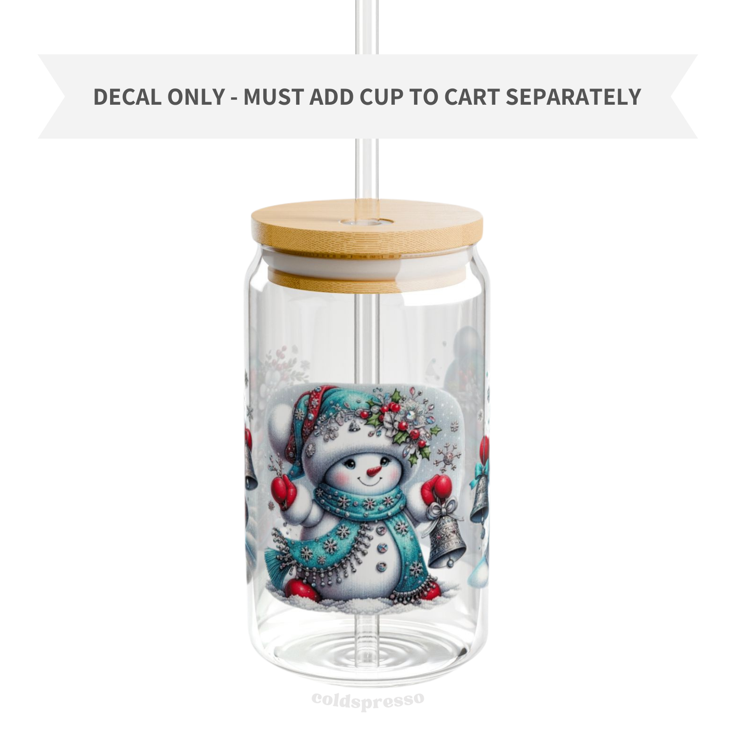 Cup Wrap #189 | Christmas Collection