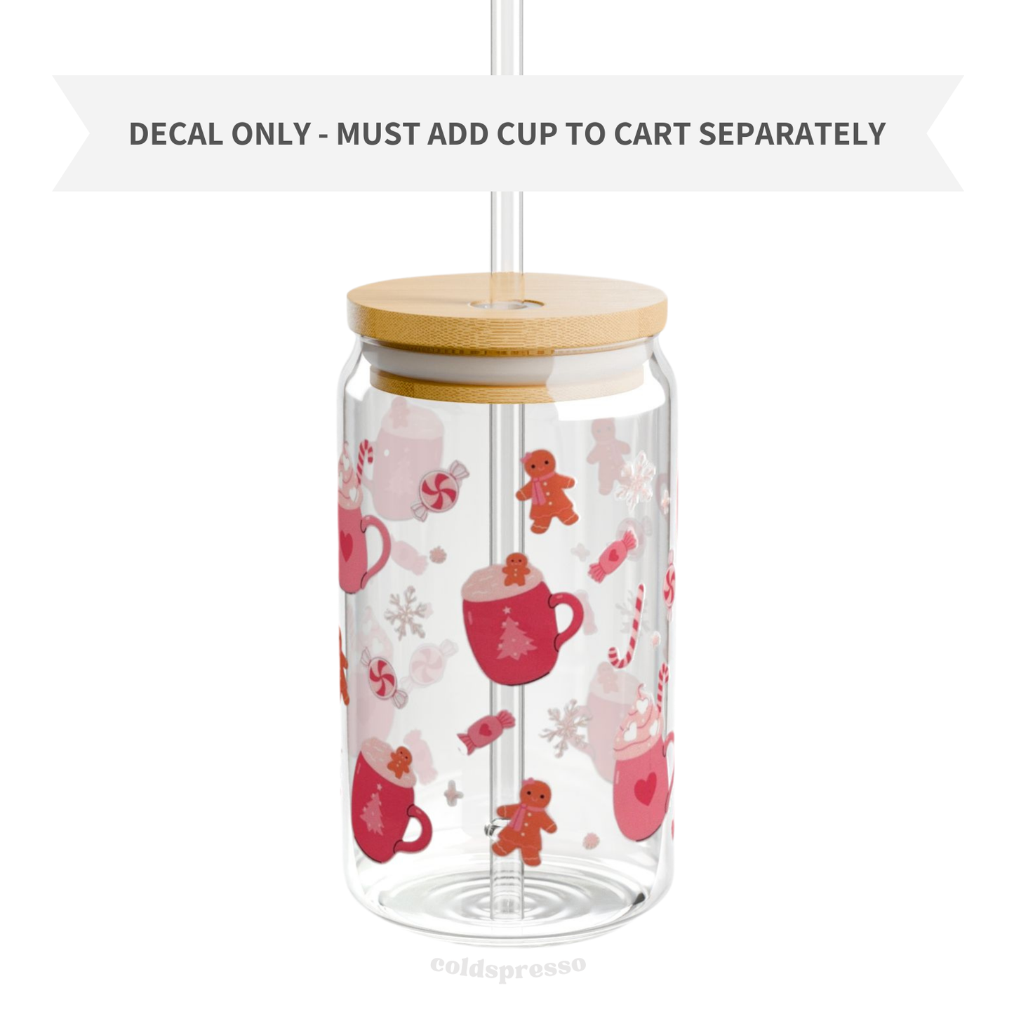 Cup Wrap #136 | Christmas Collection