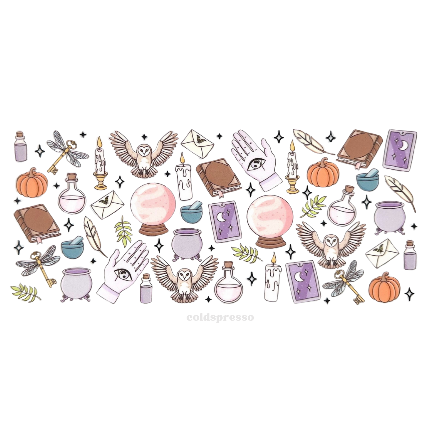 Cup Wrap #128 | Girly Collection