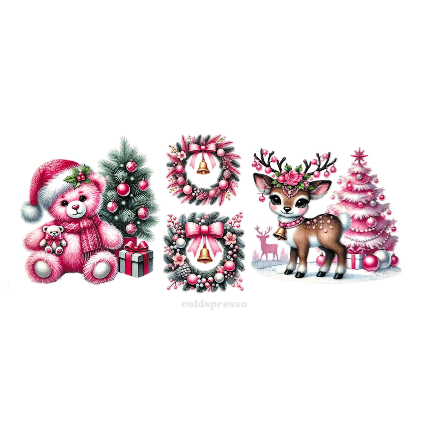 Cup Wrap #184 | Christmas Collection