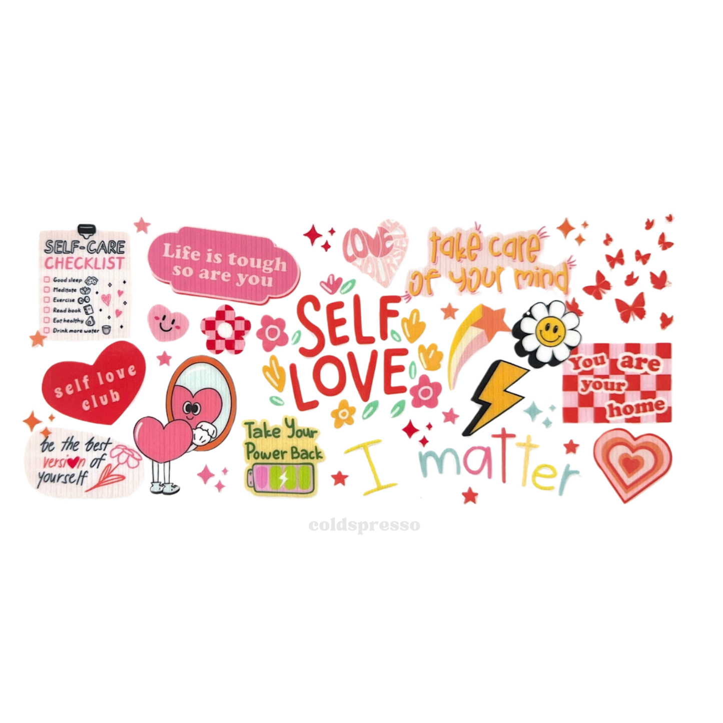 Cup Wrap #155 | Self Love Collection