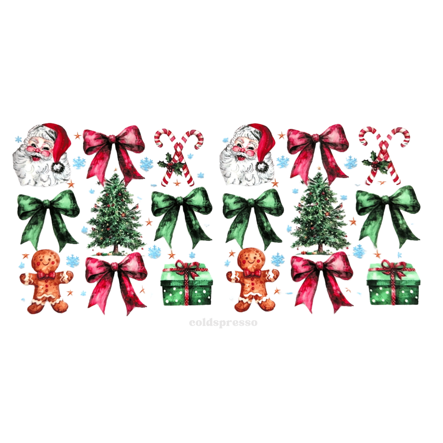 Cup Wrap #211 | Christmas Collection