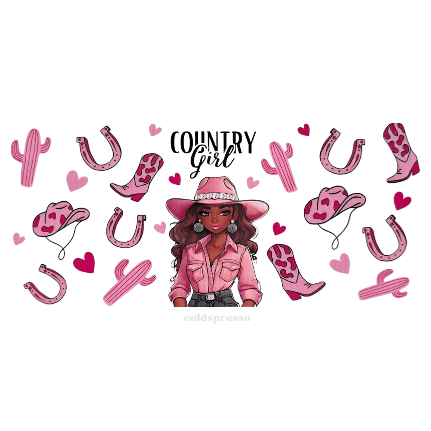 Cup Wrap #245 | Girly Collection