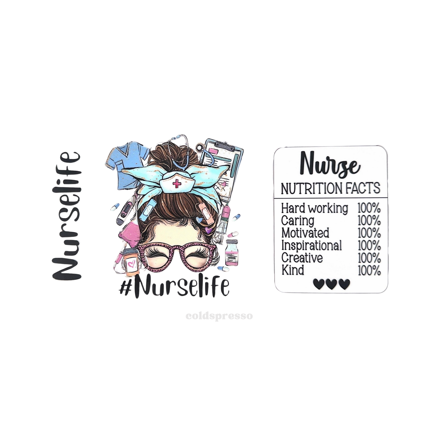 Cup Wrap #178 | Nurse Collection