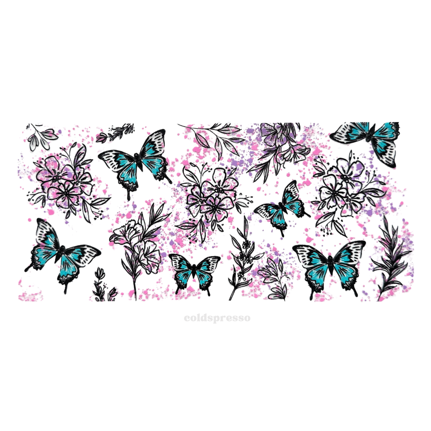 Cup Wrap #250 | Girly Collection