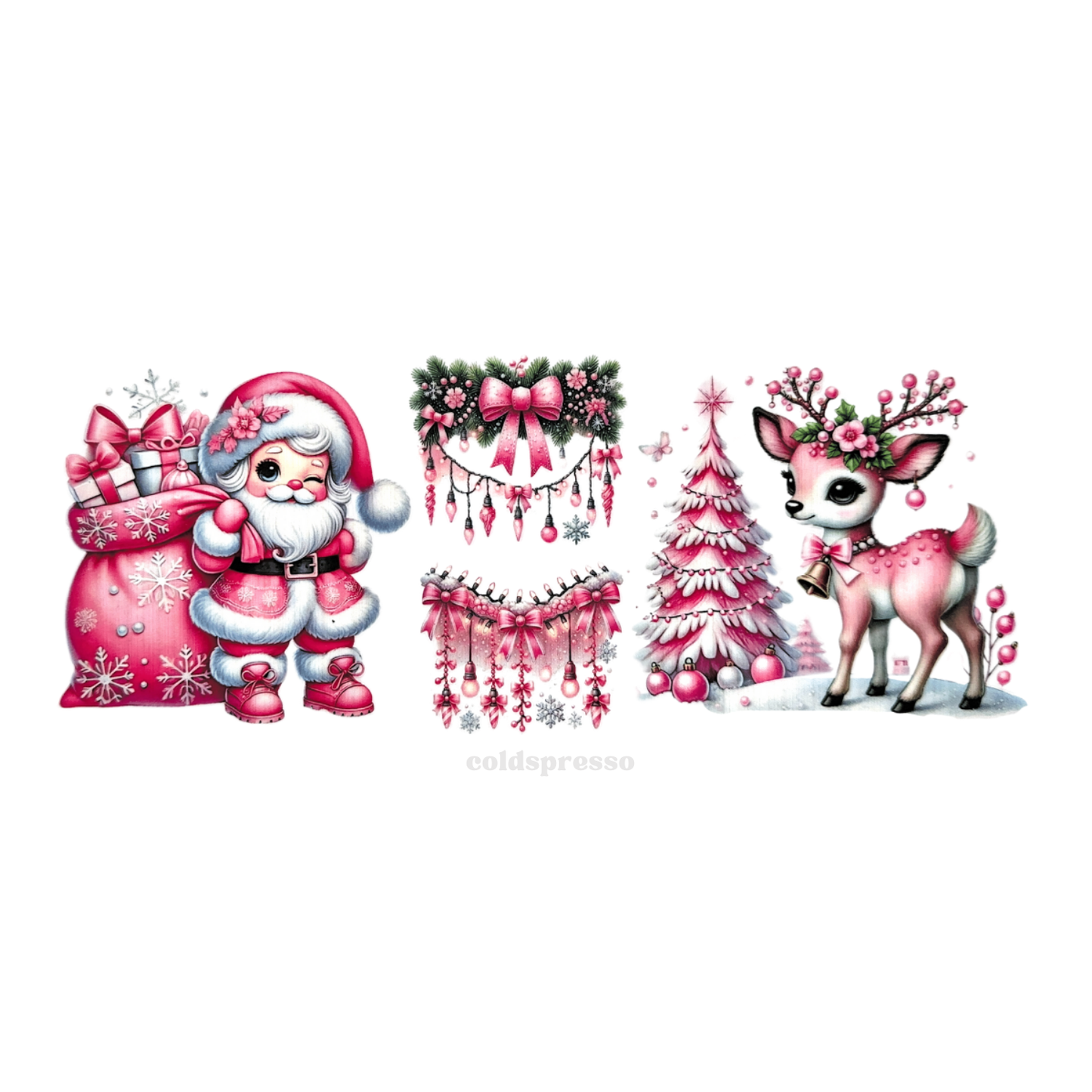 Cup Wrap #187 | Christmas Collection