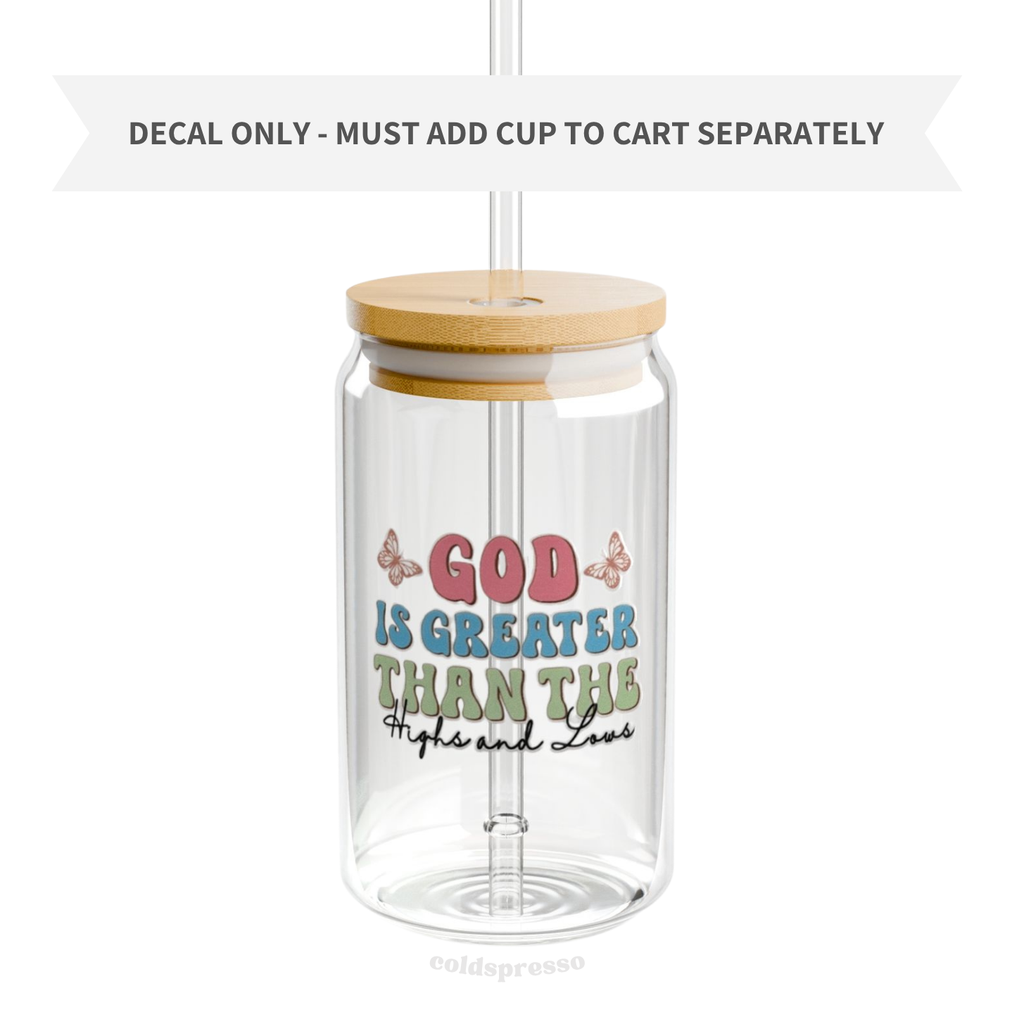 Cup Wrap #317 | Faith Collection