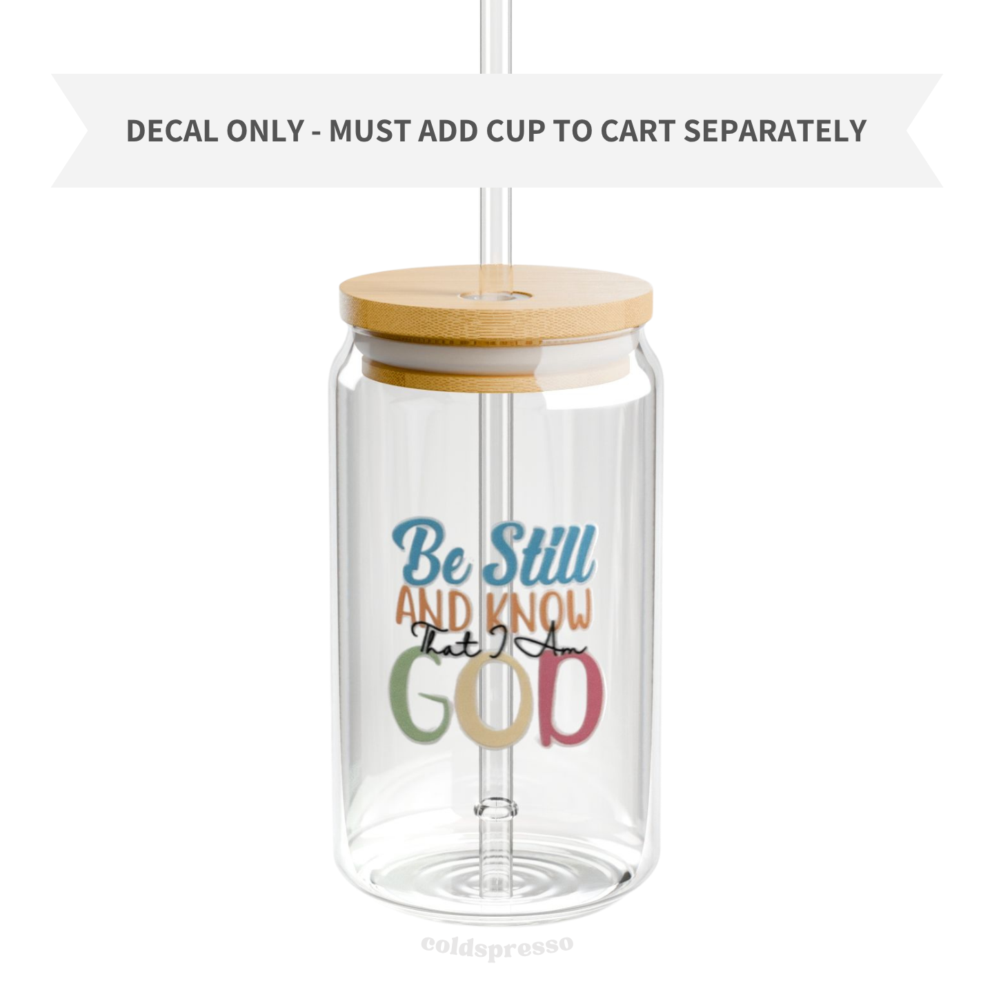 Cup Wrap #317 | Faith Collection