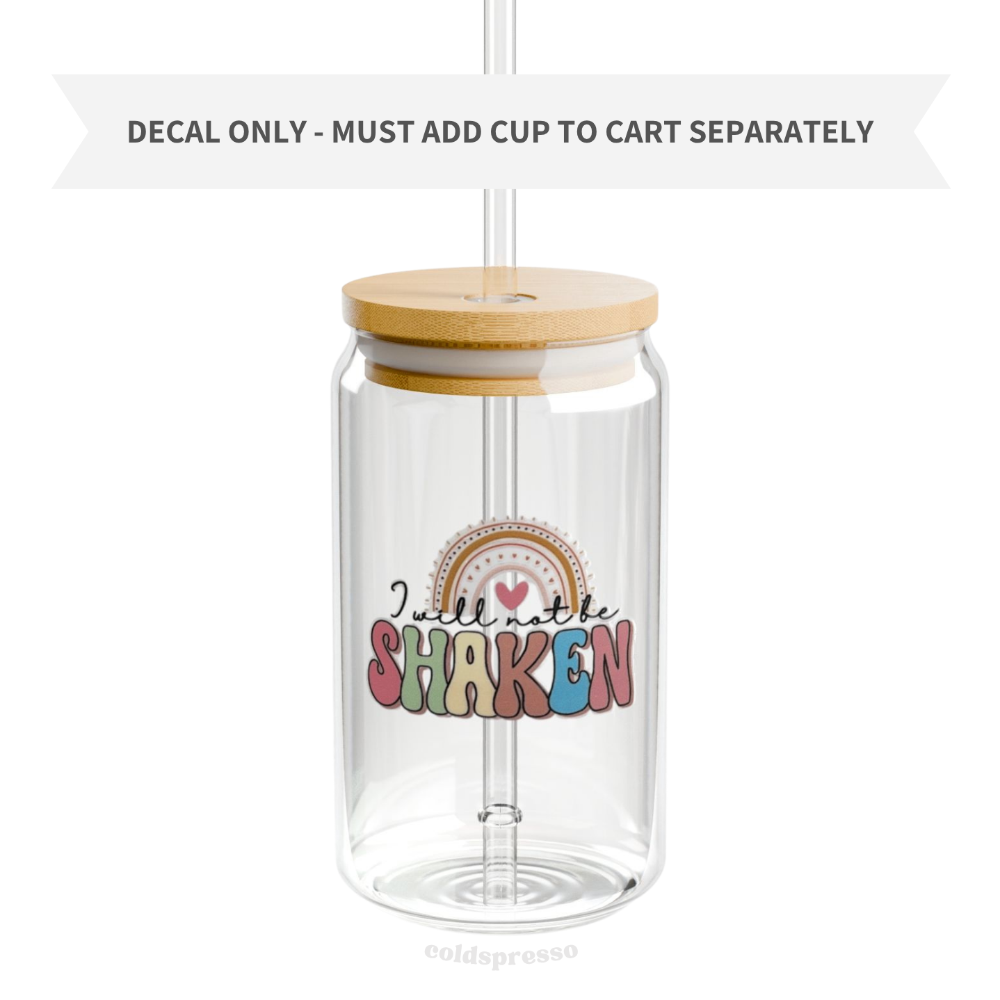 Cup Wrap #317 | Faith Collection