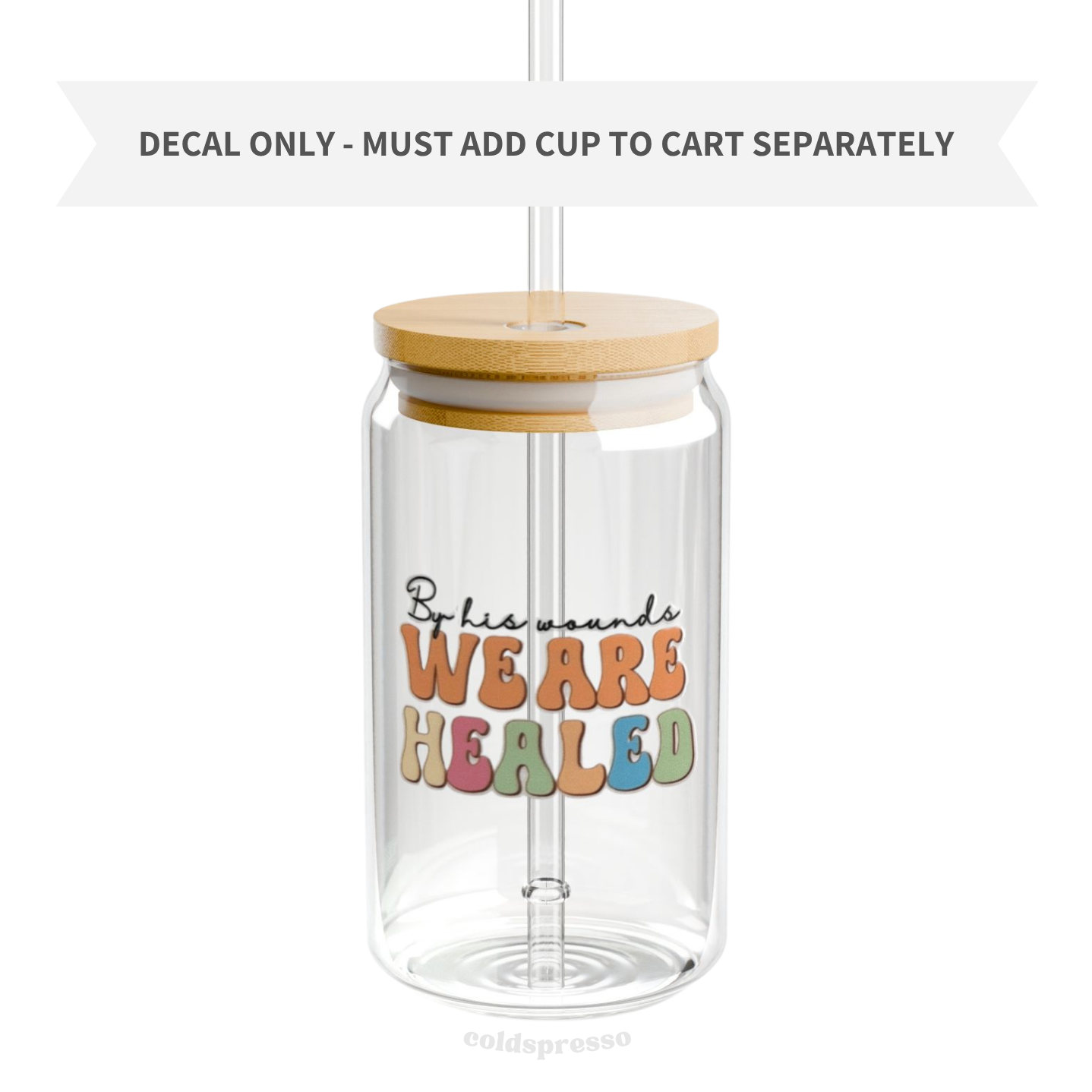 Cup Wrap #317 | Faith Collection