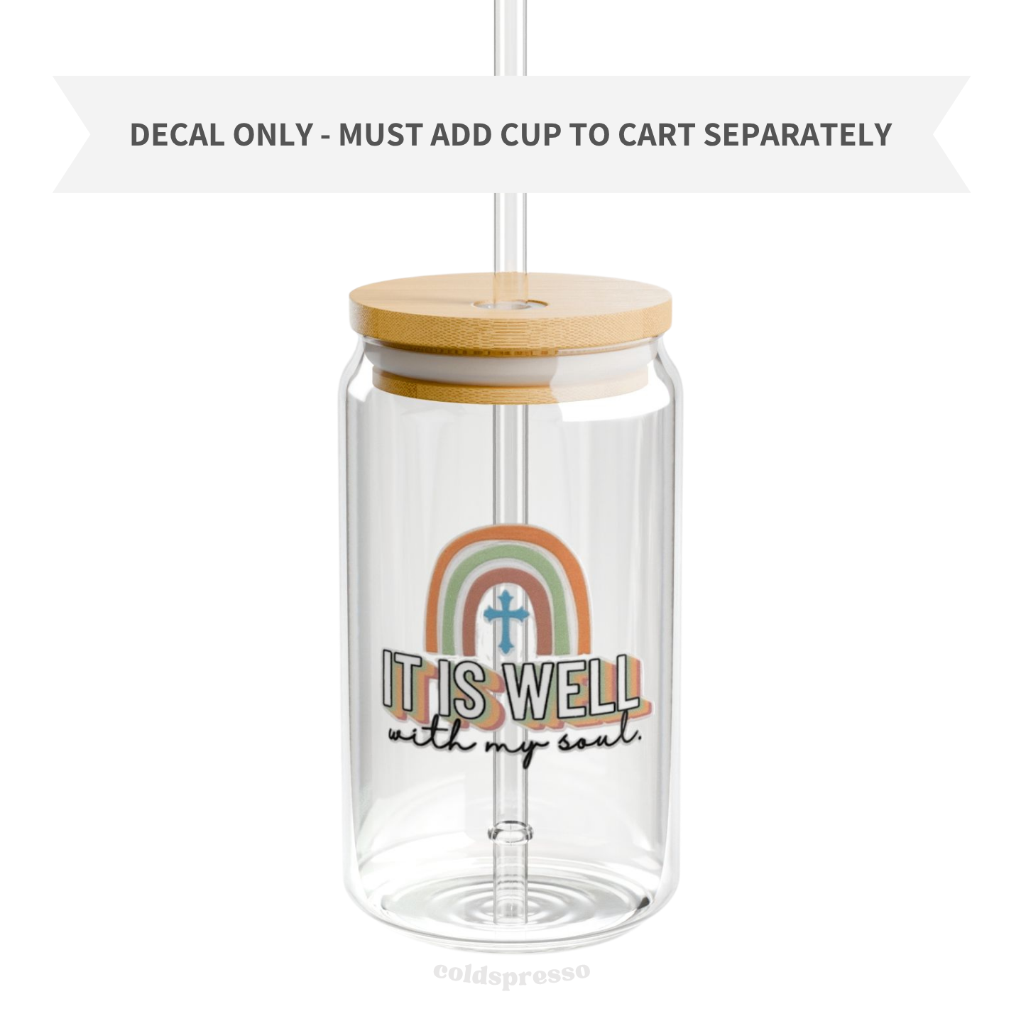 Cup Wrap #317 | Faith Collection