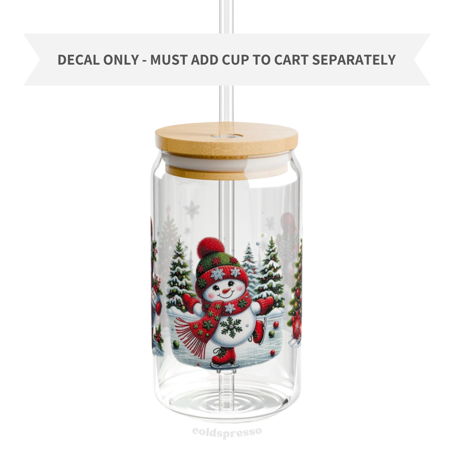 Cup Wrap #188 | Christmas Collection