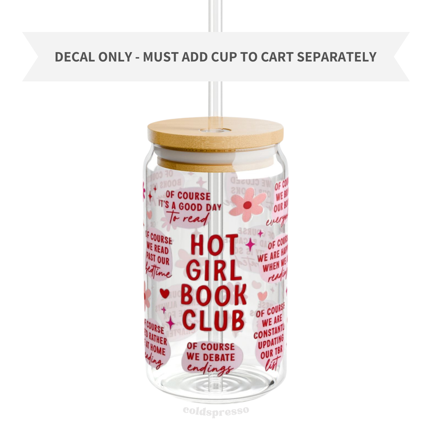 Cup Wrap #120 | Book Lover Collection
