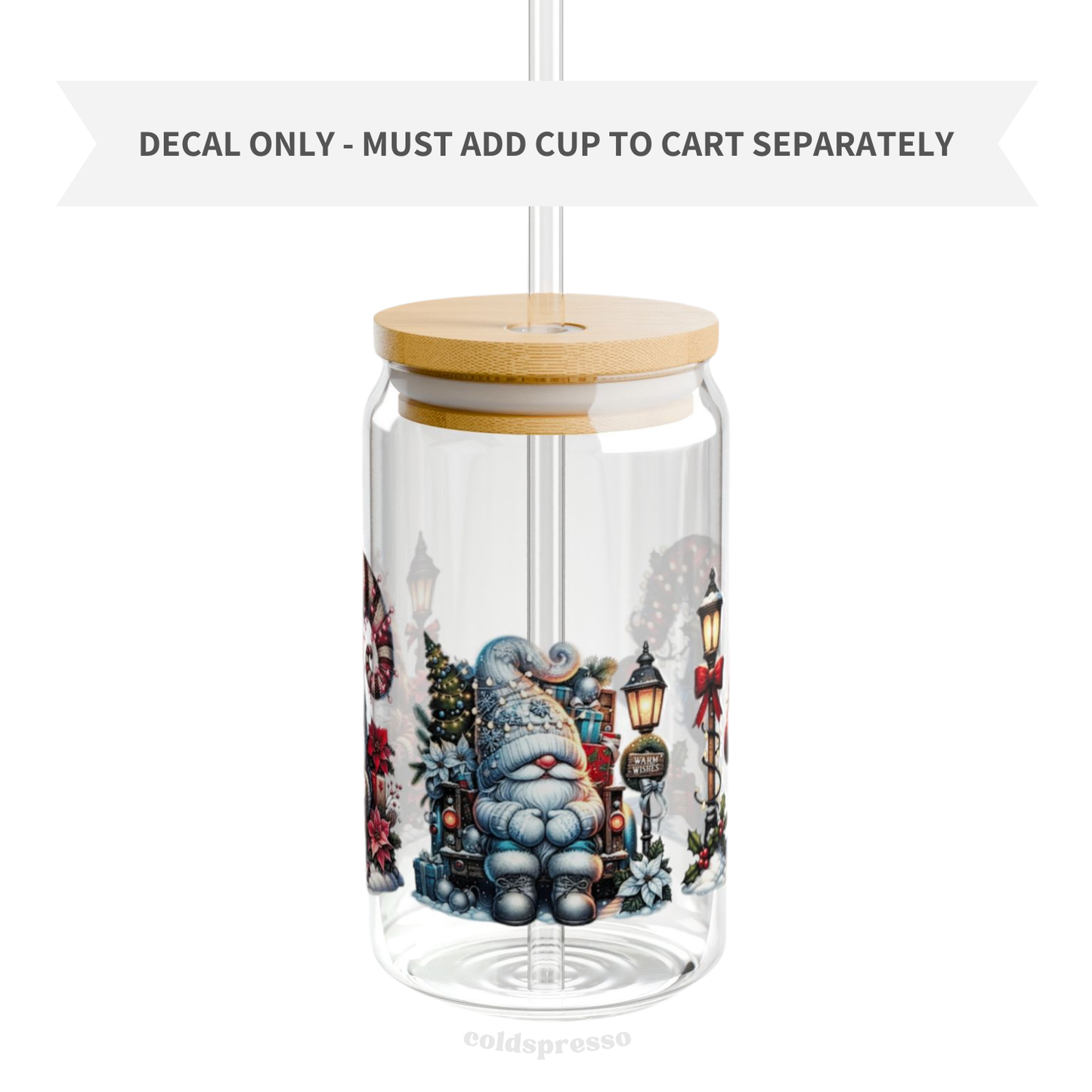 Cup Wrap #182 | Christmas Collection