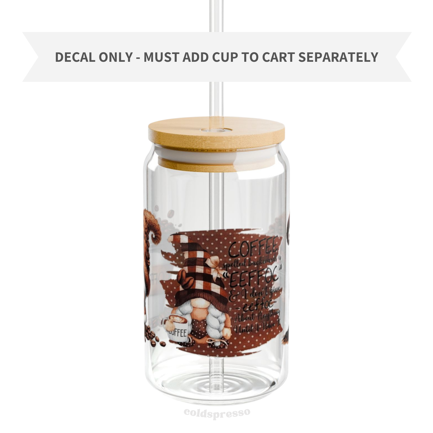 Cup Wrap #309 | Girly Collection