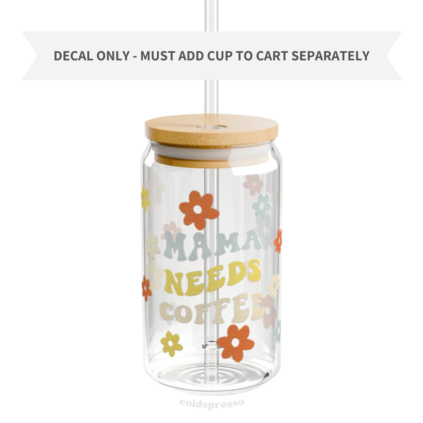Cup Wrap #160 | Mom Collection