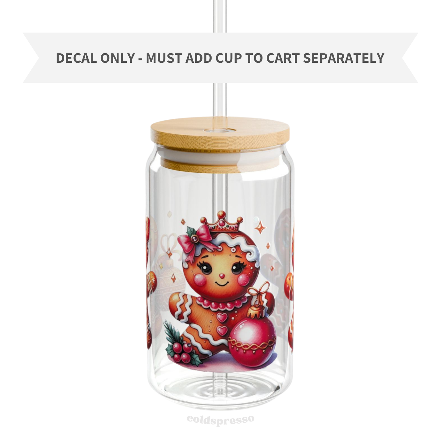 Cup Wrap #198 | Christmas Collection