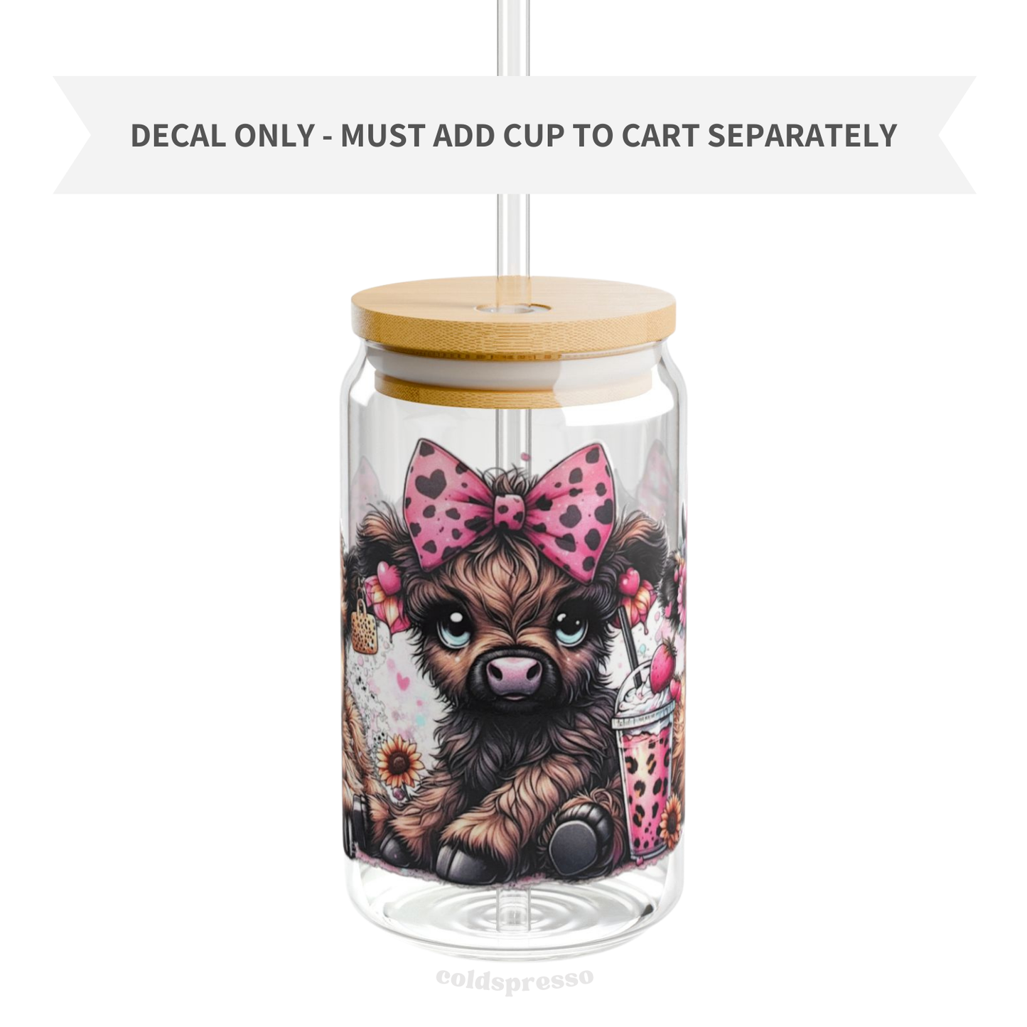 Cup Wrap #346 | Girly Collection