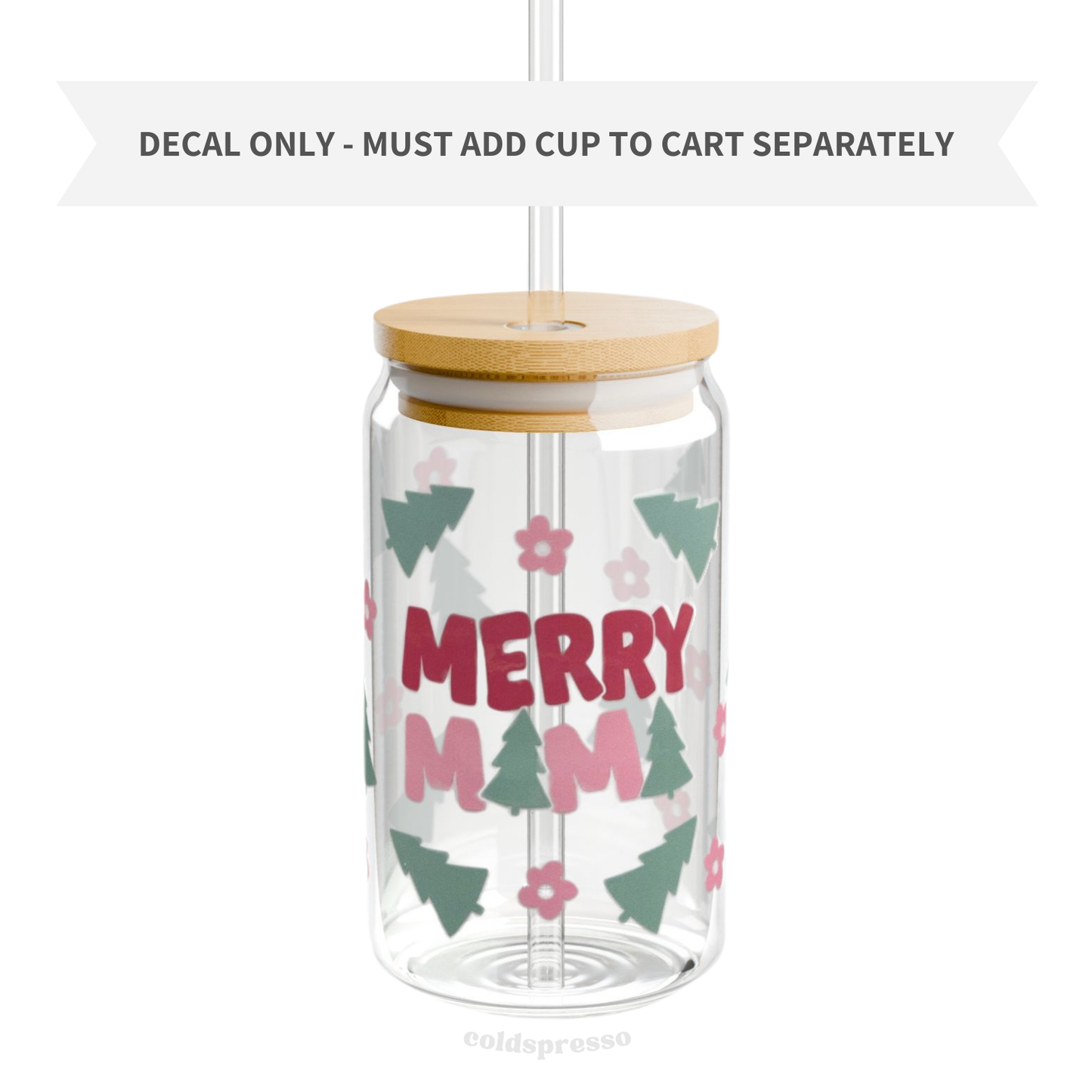 Cup Wrap #166 | Christmas Collection