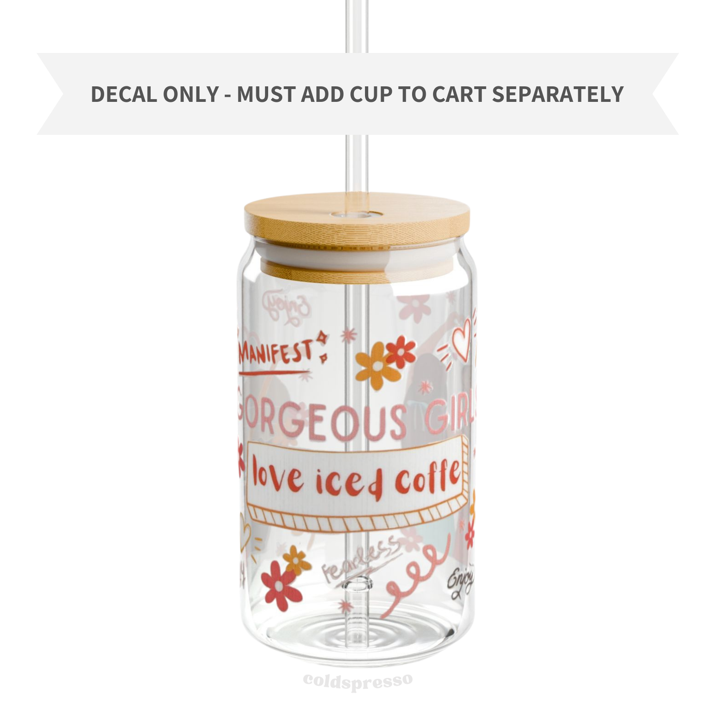 Cup Wrap #156 | Girly Collection