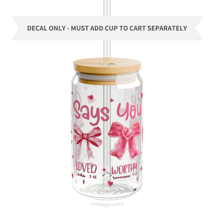 Cup Wrap #358 | Girly Collection