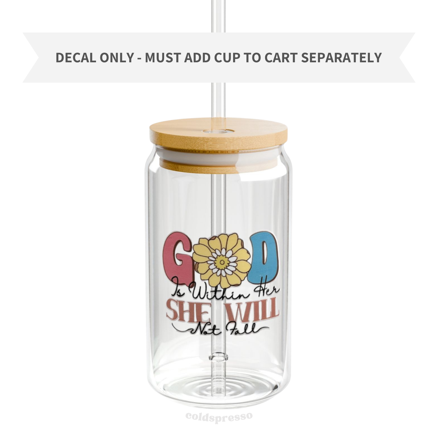 Cup Wrap #317 | Faith Collection