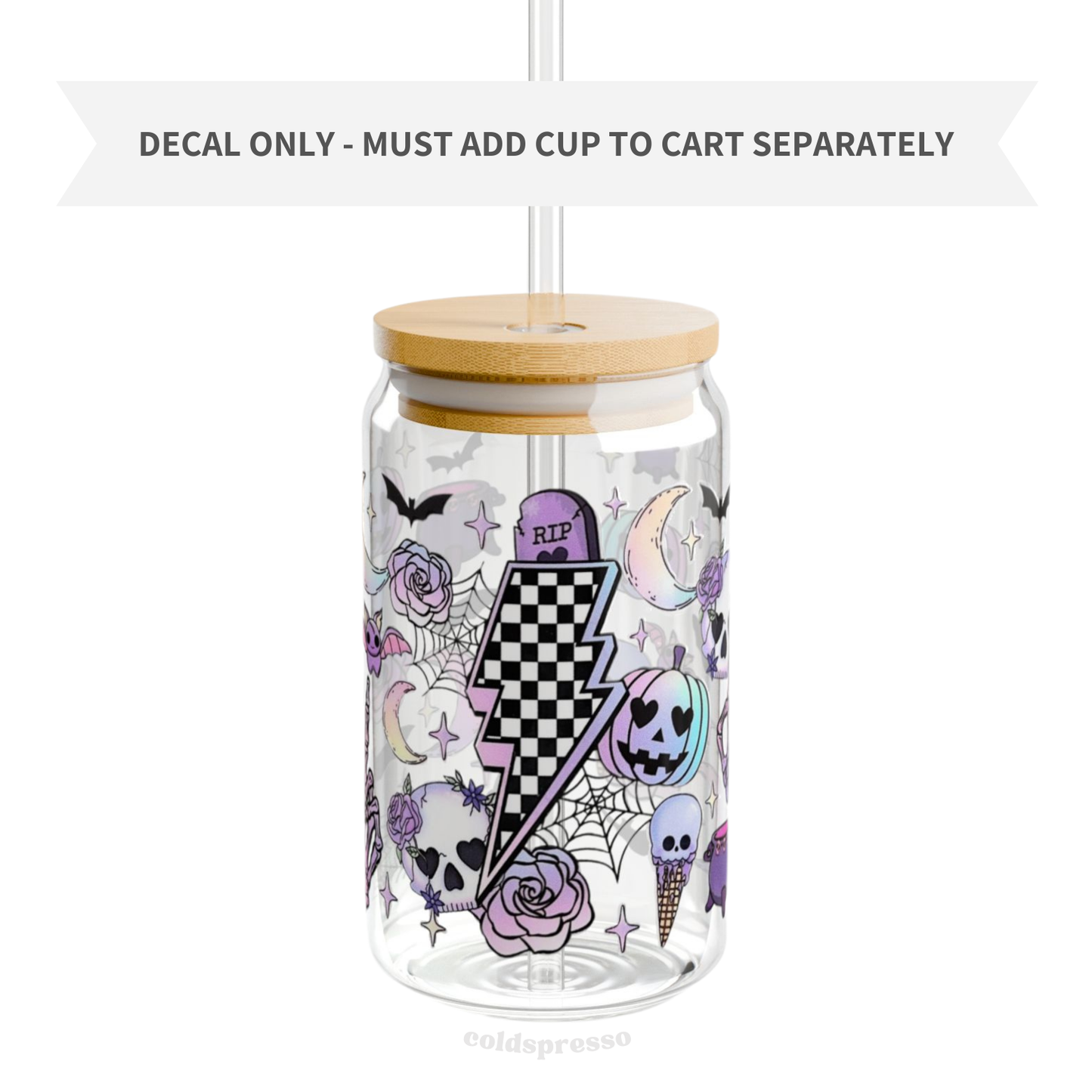 Cup Wrap #117 | Halloween Collection