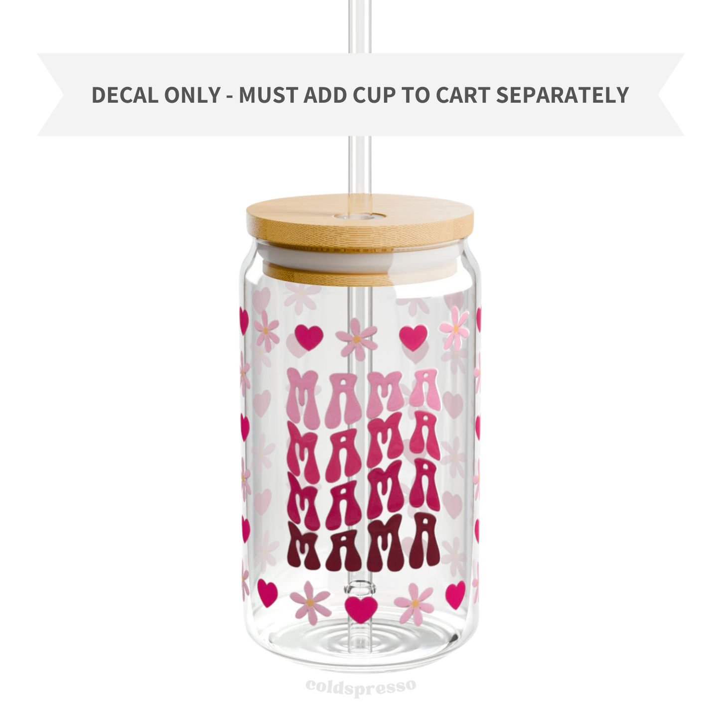 Cup Wrap #256 | Mom Collection