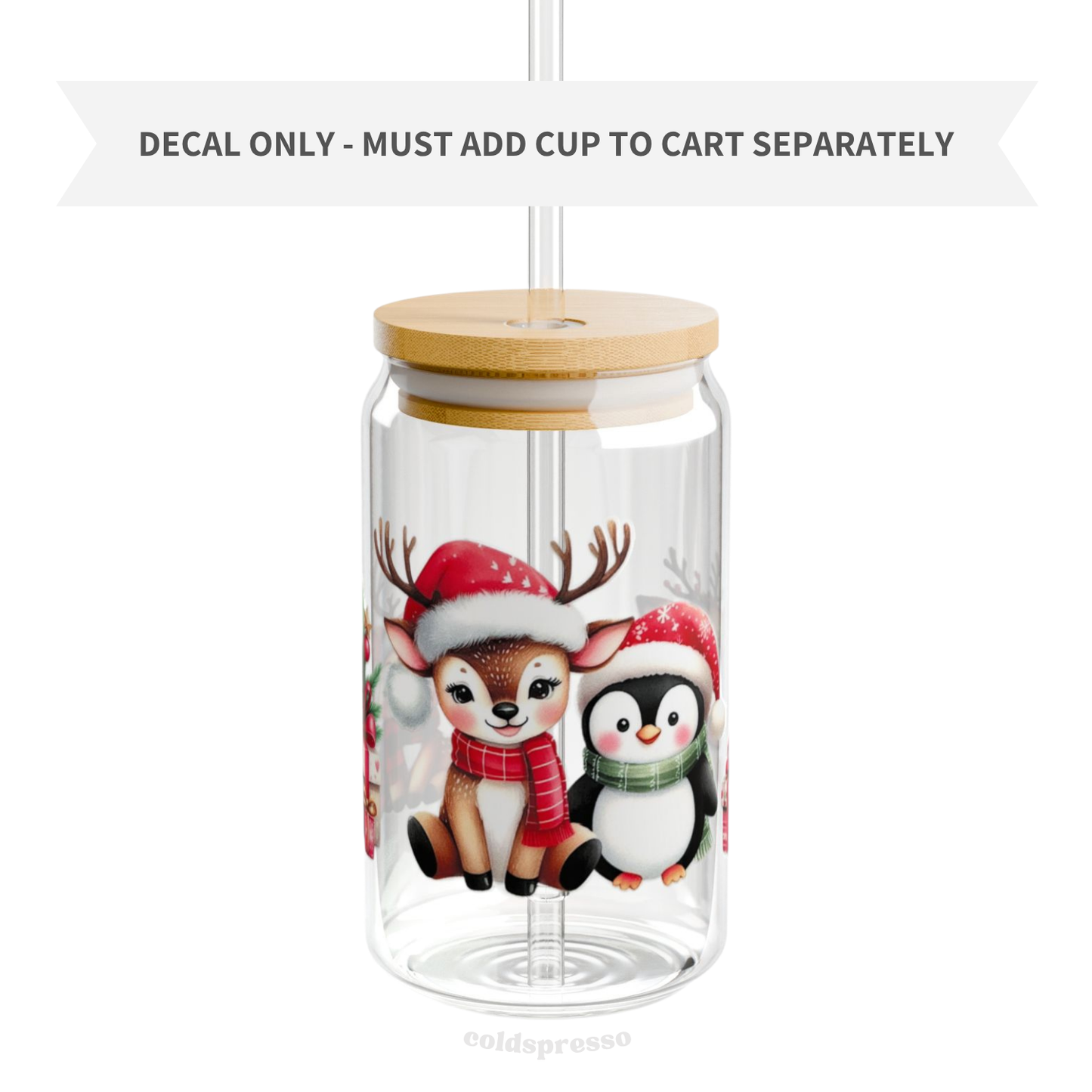 Cup Wrap #191 | Christmas Collection