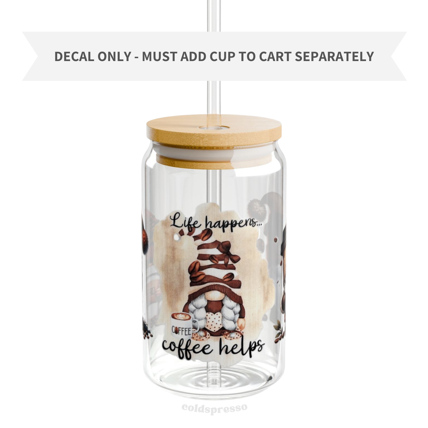 Cup Wrap #308 | Girly Collection
