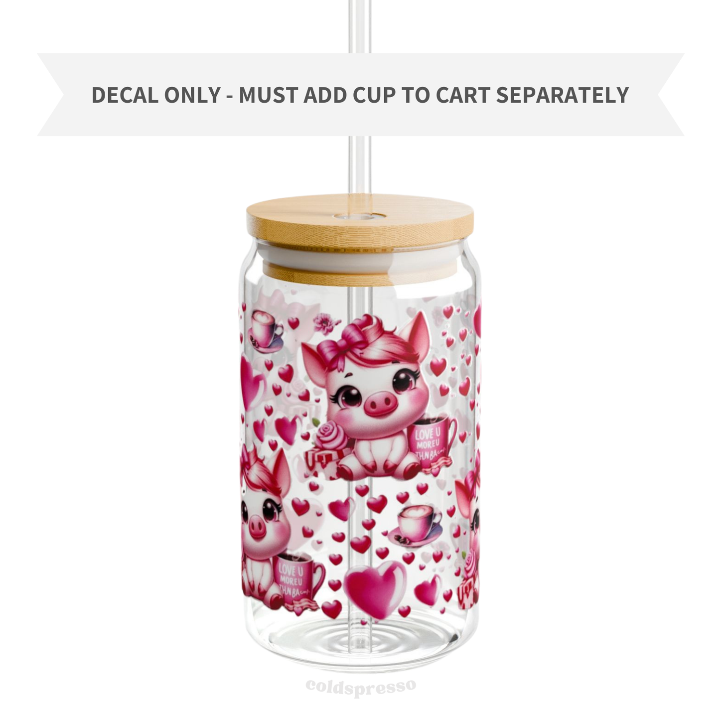 Cup Wrap #275 | Girly Collection