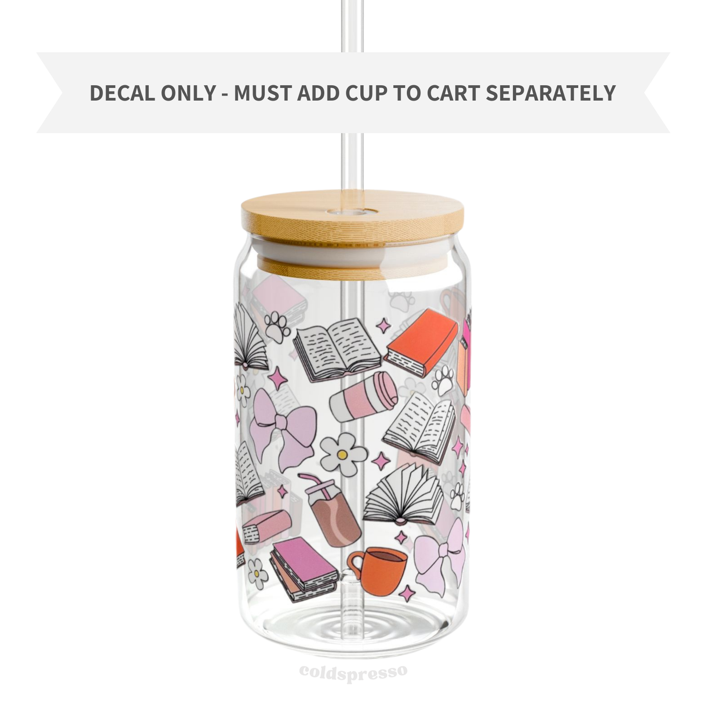 Cup Wrap #122 | Book Lover Collection