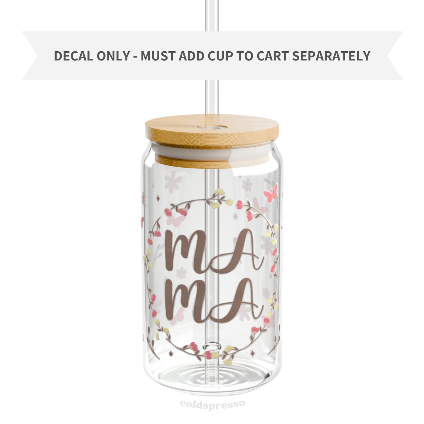 Cup Wrap #168 | Mom Collection