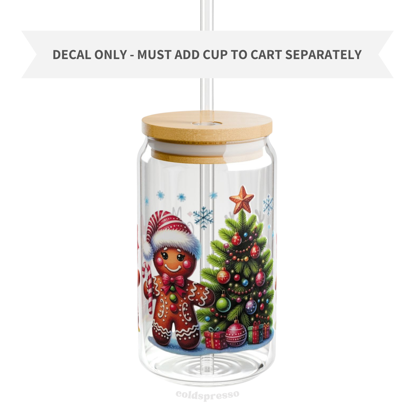 Cup Wrap #196 | Christmas Collection