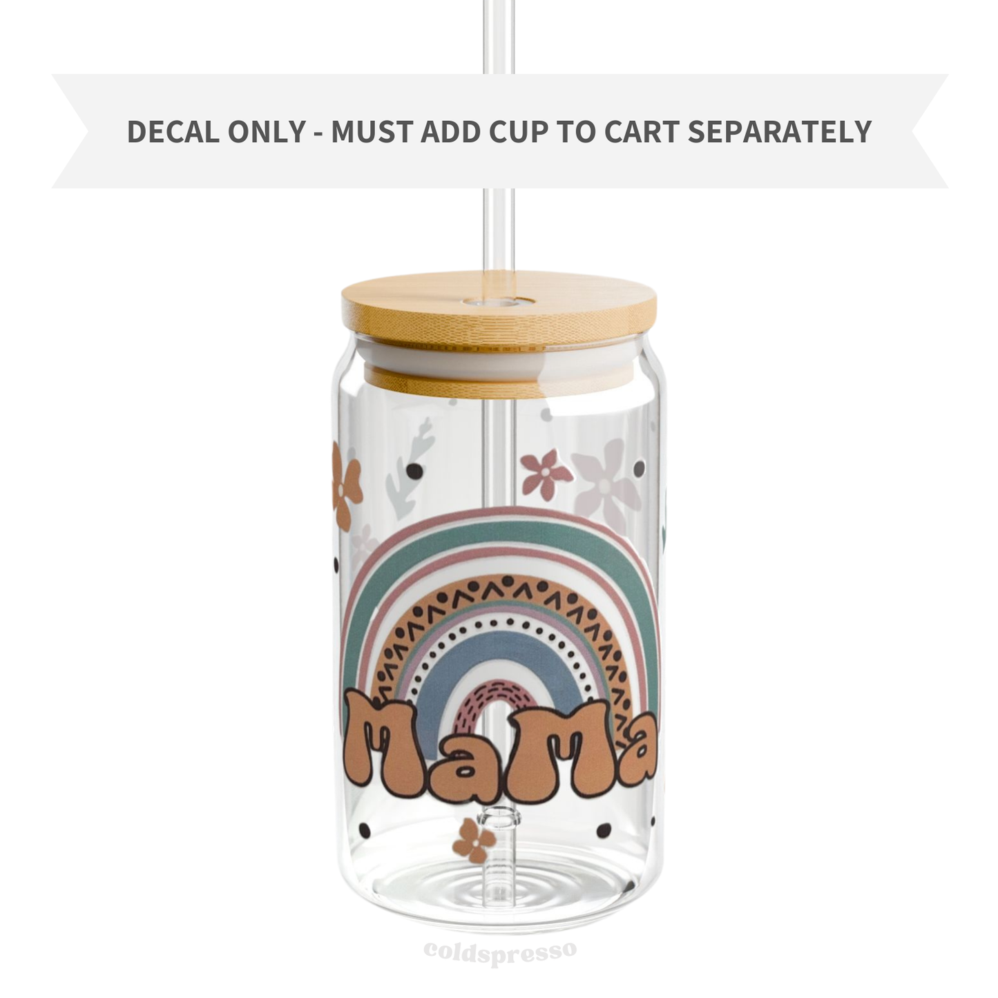 Cup Wrap #172 | Mom Collection