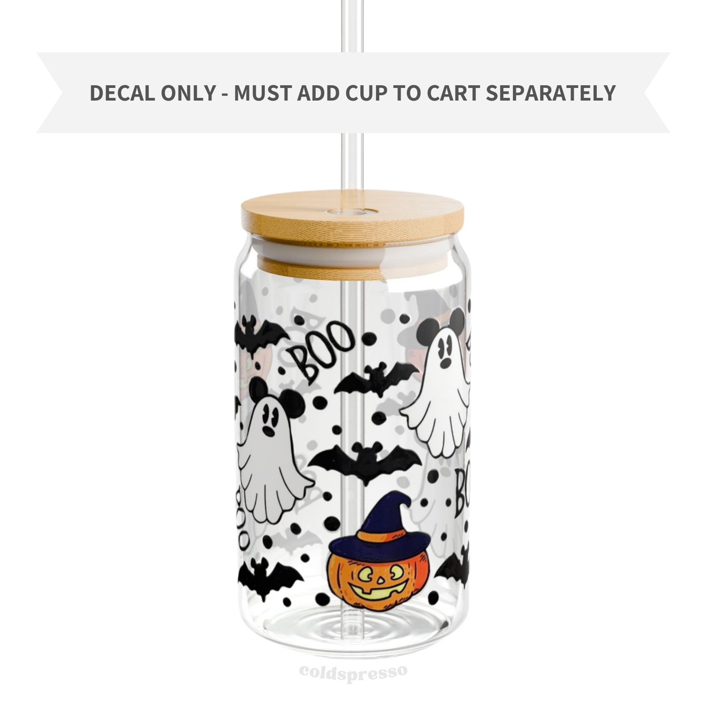 Cup Wrap #114 | Halloween Collection