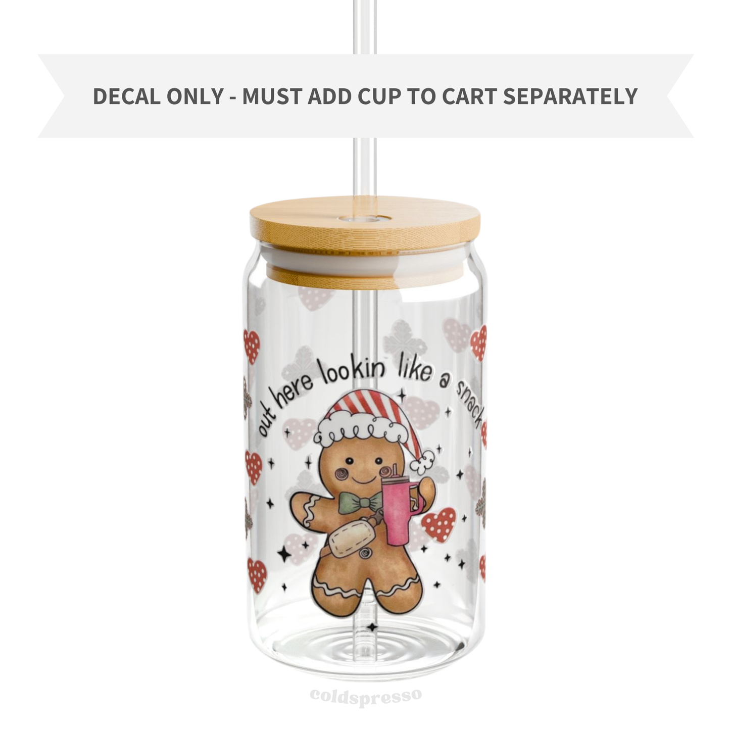 Cup Wrap #125 | Christmas Collection
