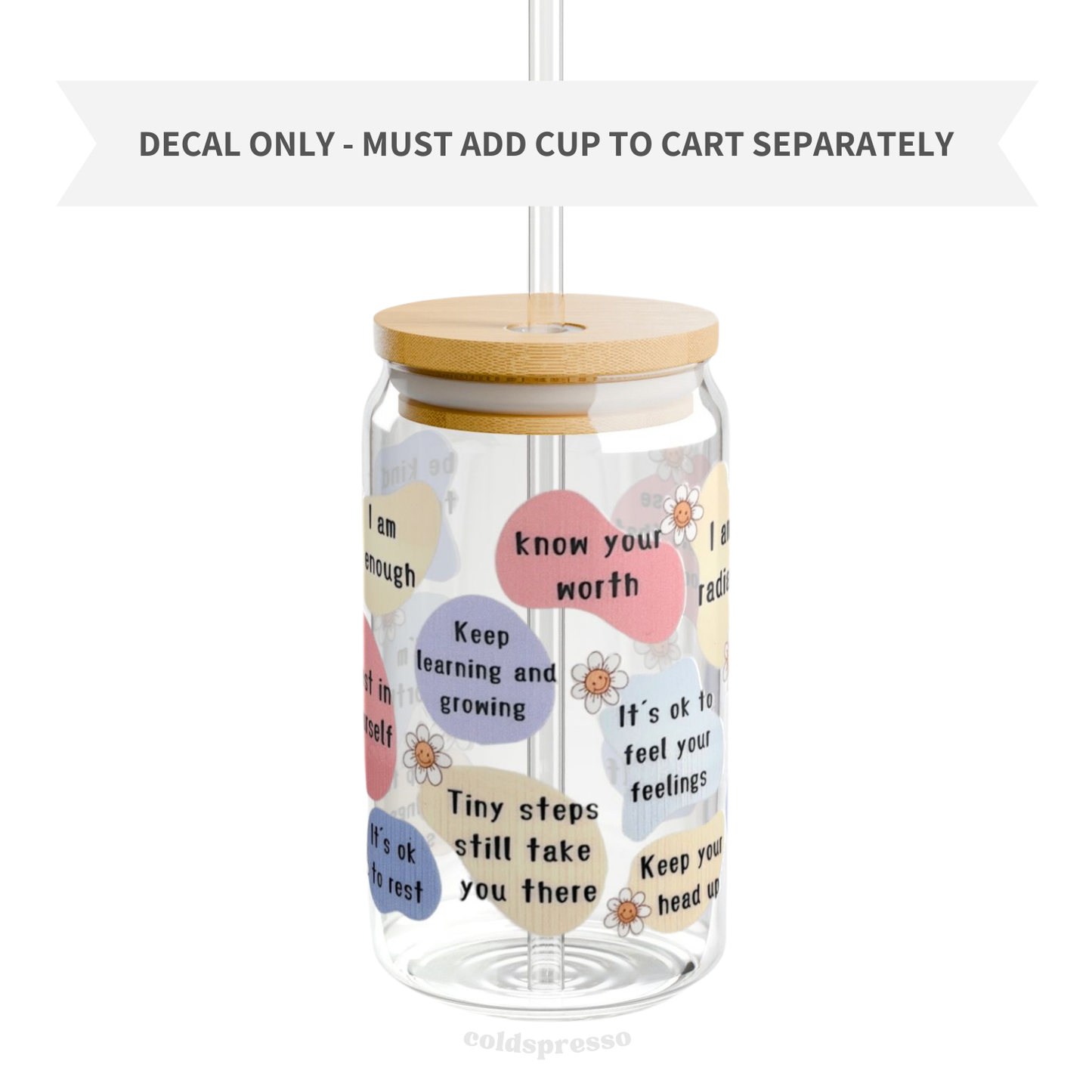 Cup Wrap #158 | Self Love Collection