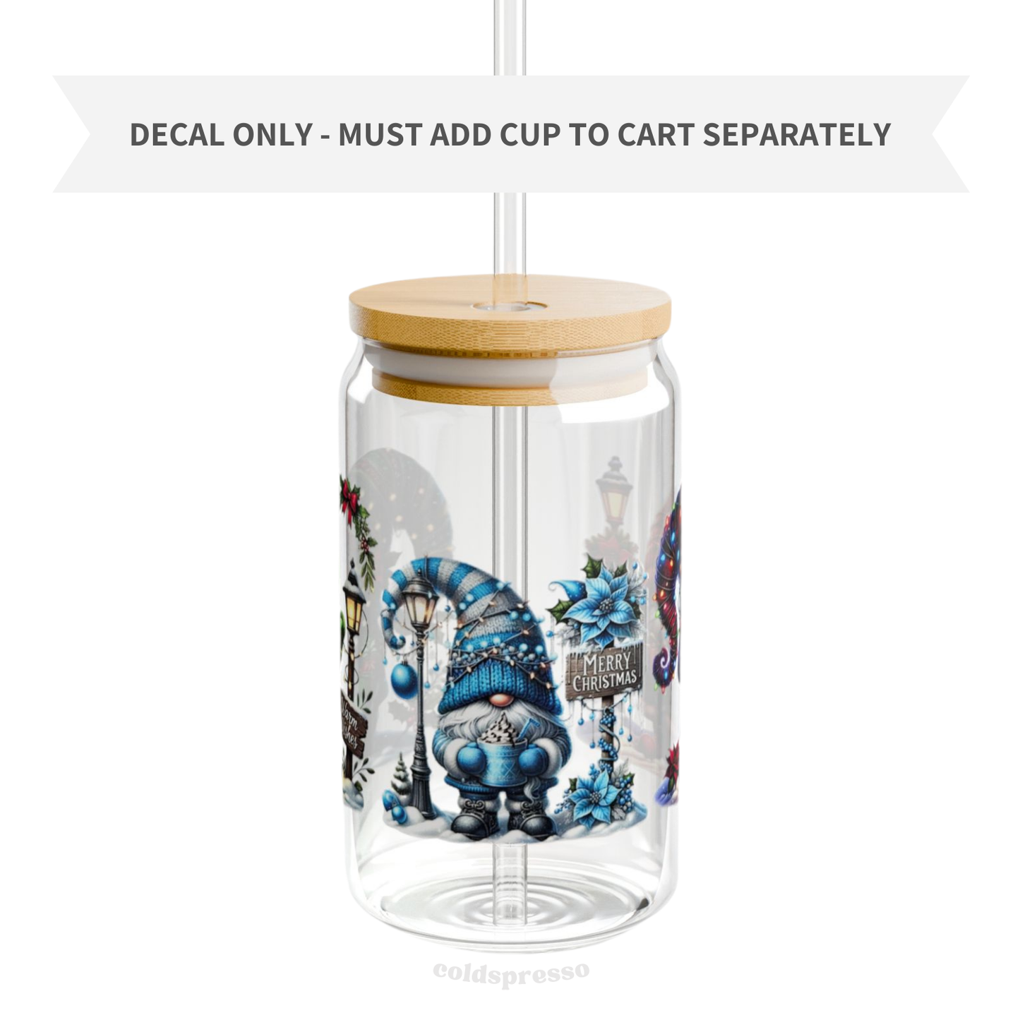 Cup Wrap #180 | Christmas Collection