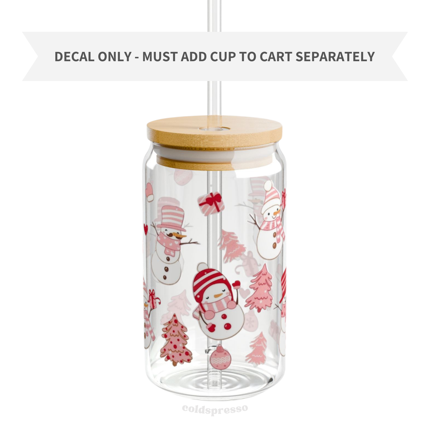 Cup Wrap #137 | Christmas Collection