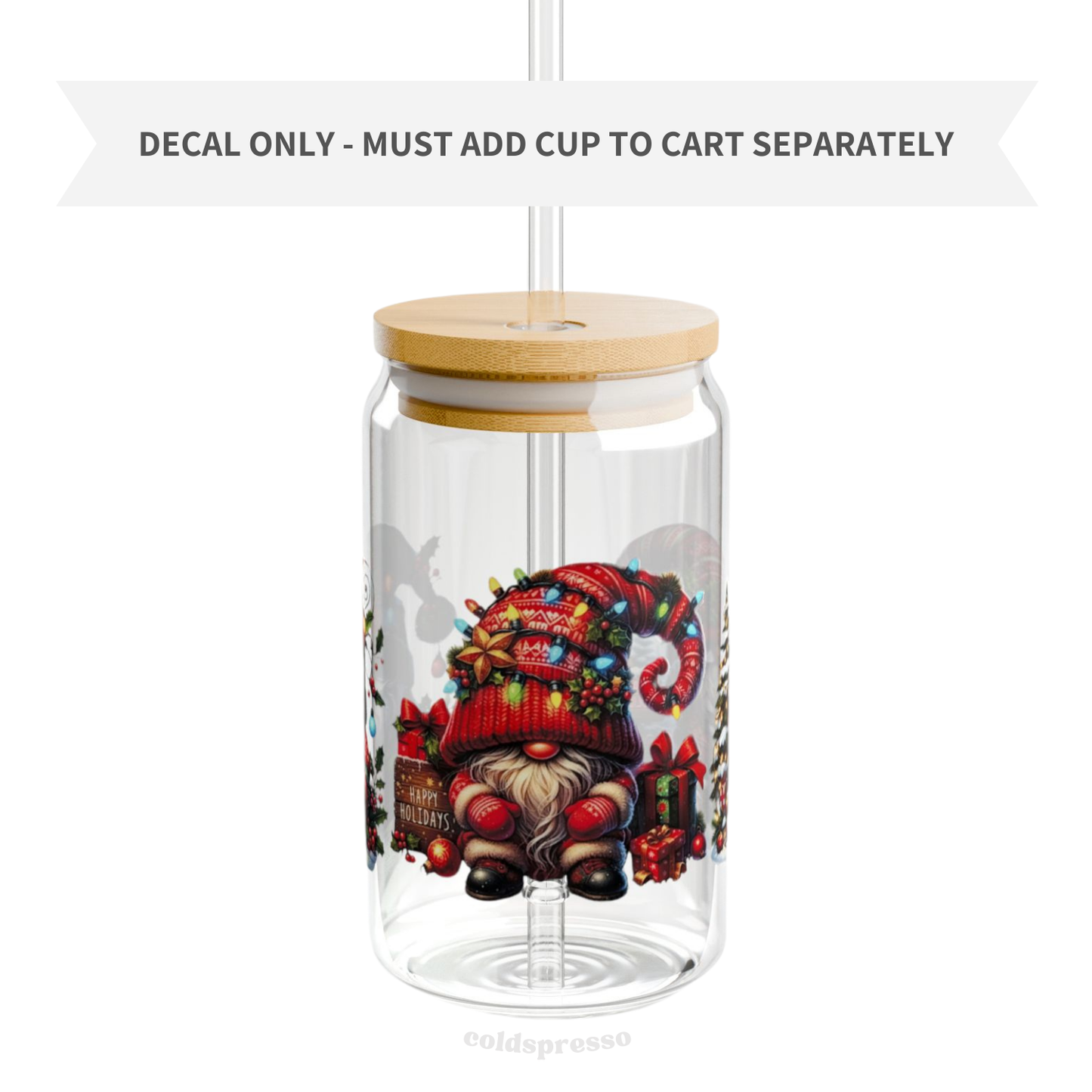 Cup Wrap #181 | Christmas Collection