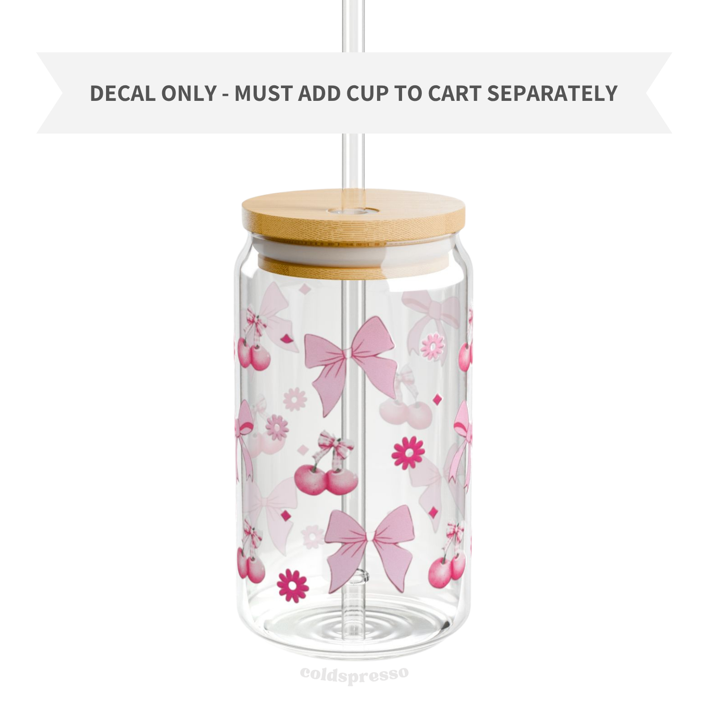 Cup Wrap #408 | Girly Collection