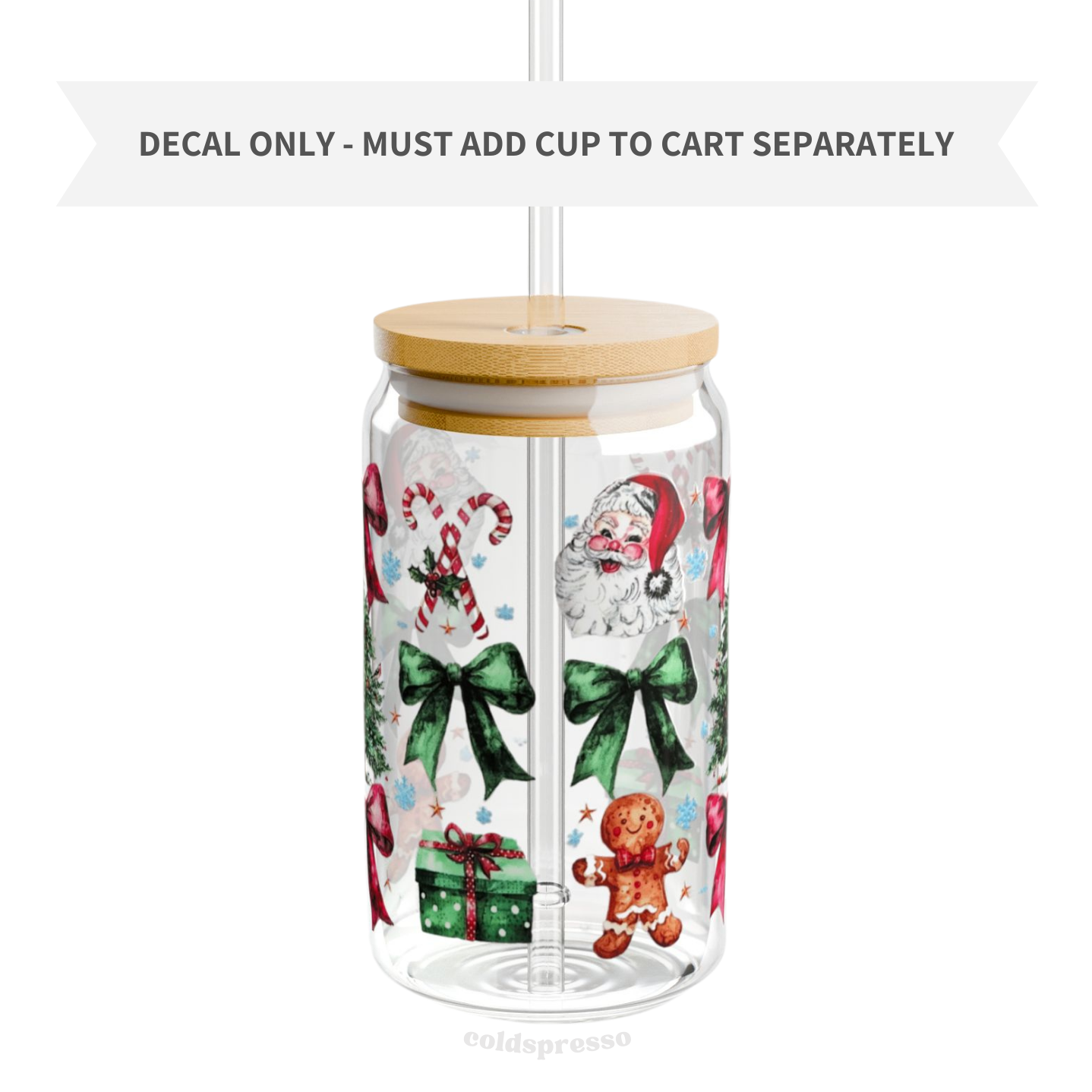 Cup Wrap #211 | Christmas Collection